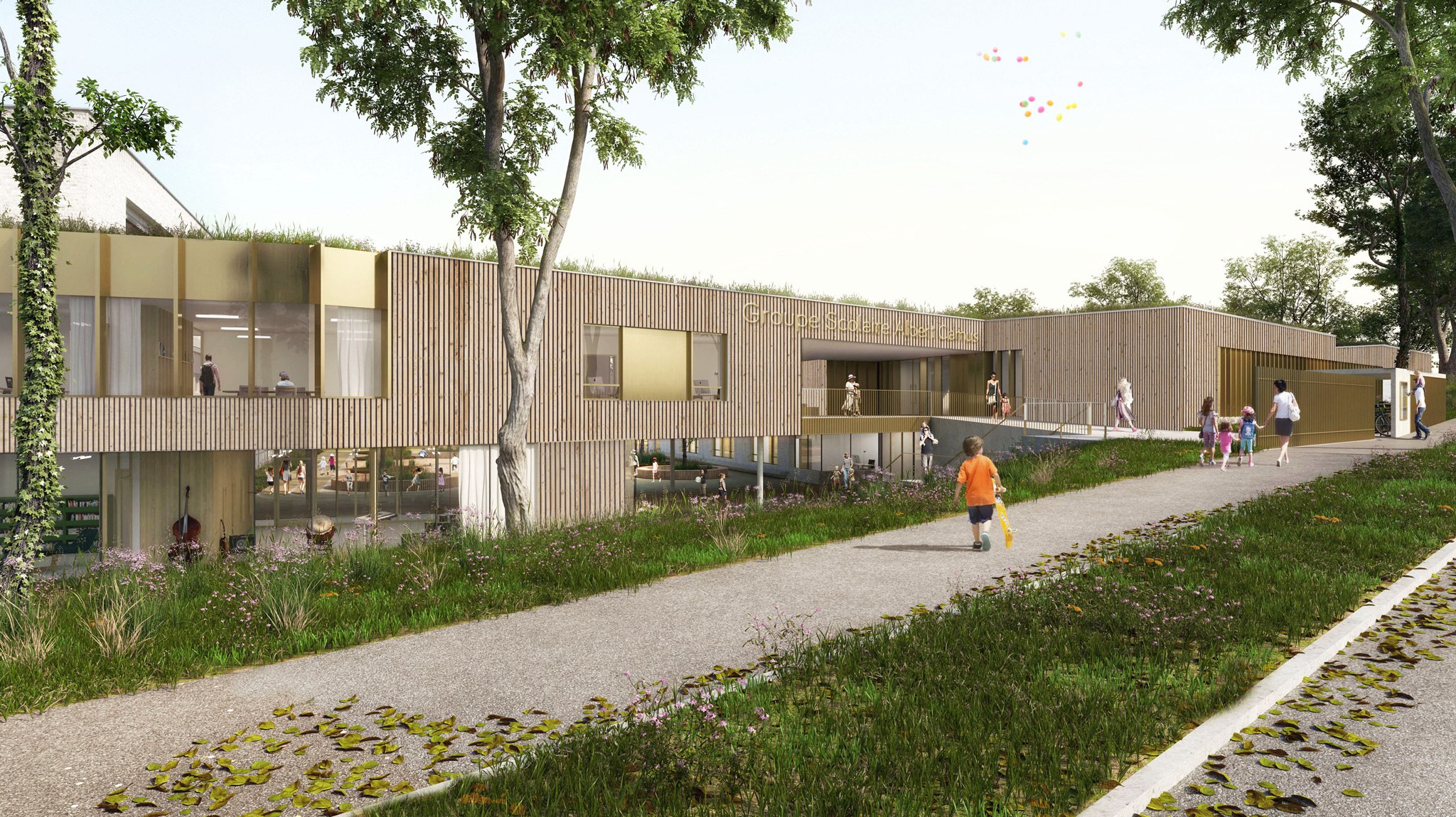 Ecole Mulhouse DWPA architecte