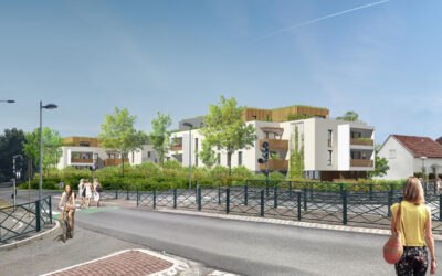 Construction de logements à Saint-Louis (Alsace, Grand-Est)