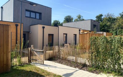 Construction de villas à Kembs (Alsace, Grand-Est)